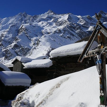 Chalet Birkhahn Saas-Fee Buitenkant foto