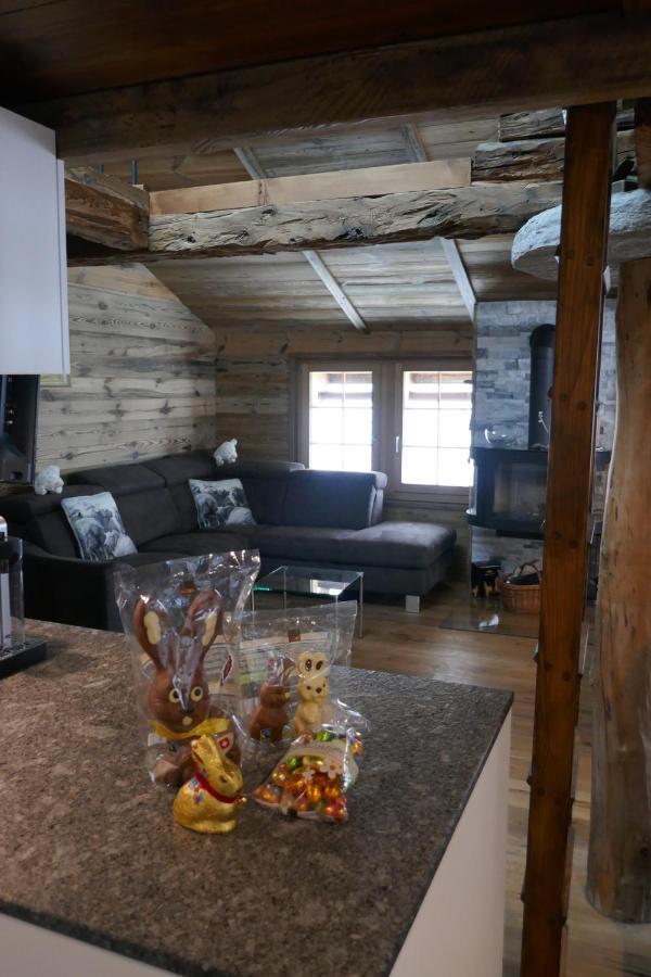 Chalet Birkhahn Saas-Fee Buitenkant foto