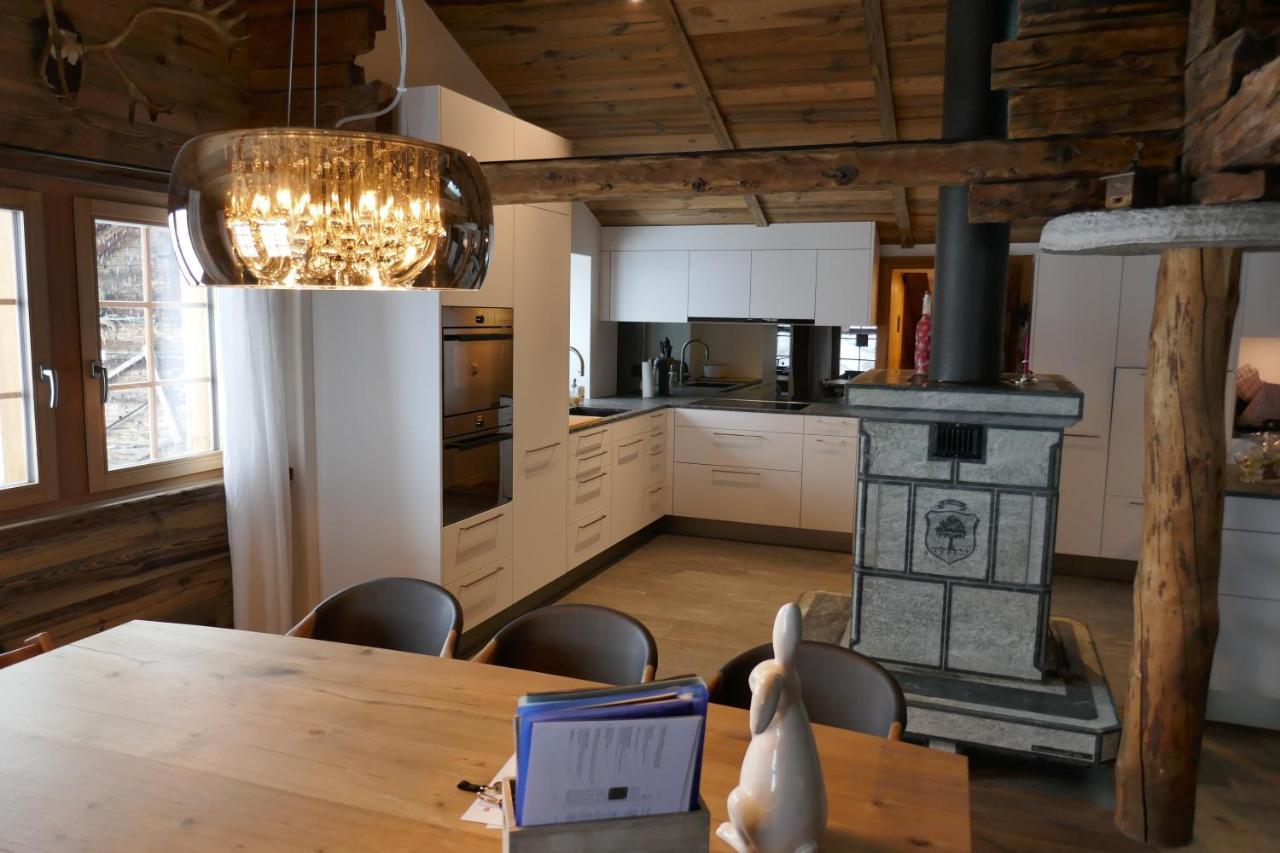 Chalet Birkhahn Saas-Fee Buitenkant foto