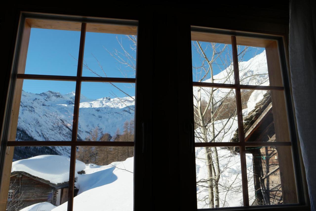 Chalet Birkhahn Saas-Fee Buitenkant foto