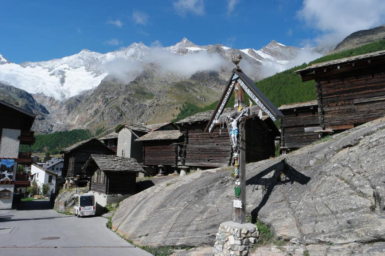 Chalet Birkhahn Saas-Fee Buitenkant foto