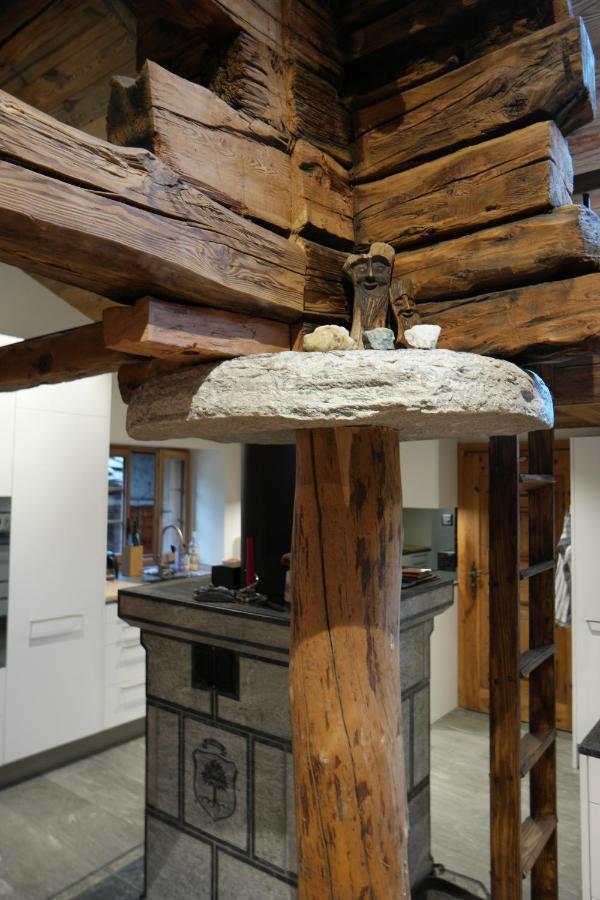 Chalet Birkhahn Saas-Fee Buitenkant foto