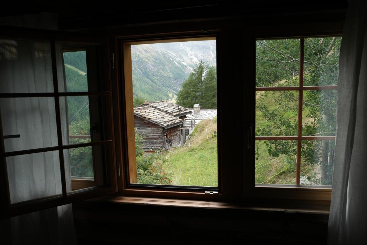 Chalet Birkhahn Saas-Fee Buitenkant foto