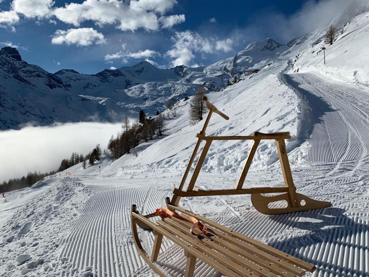 Chalet Birkhahn Saas-Fee Buitenkant foto