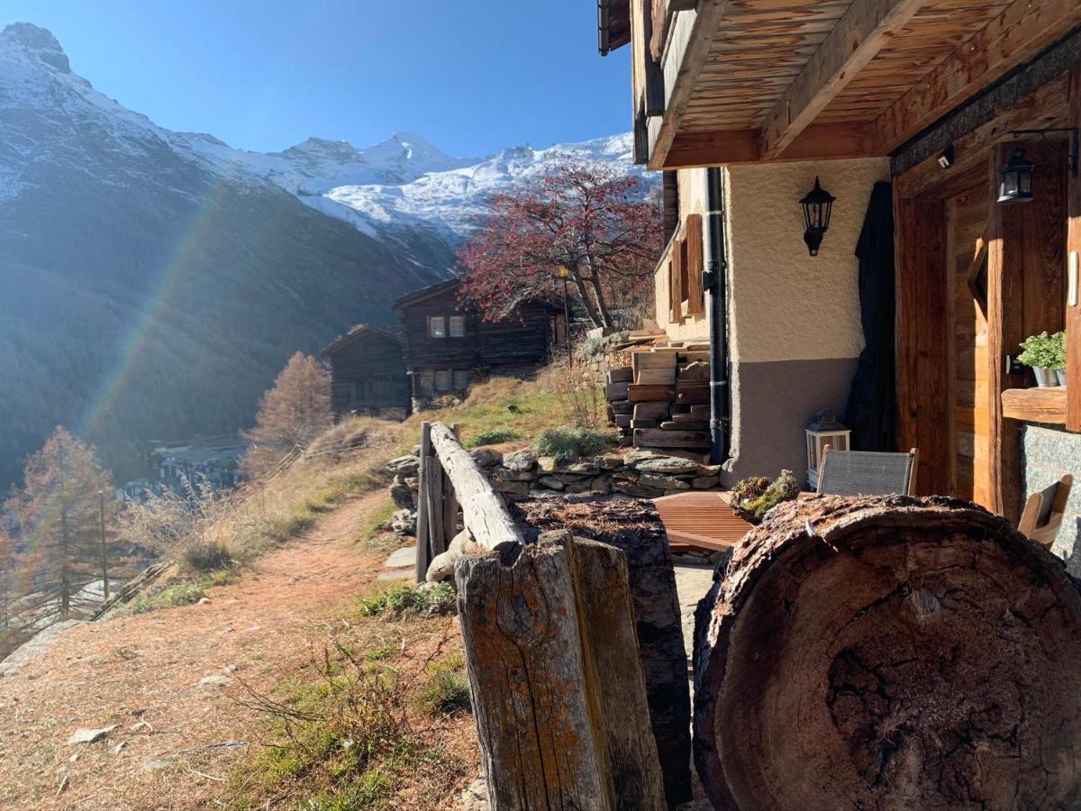 Chalet Birkhahn Saas-Fee Buitenkant foto